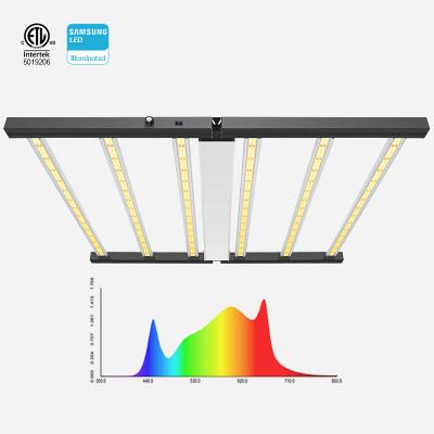 China Foldable Grow Lights Hydroponic Full Spectrum 301b Plant Growth Lamp 645w 640w Folding Bar lm301h lm301b Indoor Led Grow Light for sale