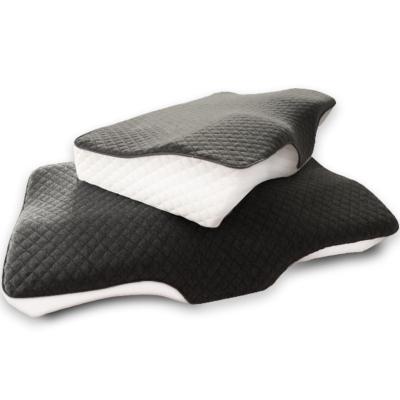 China Factory Sales Anti-static Hot Memory Foam Ergonomic Sleeping Pillow For Neck Pain Relief for sale