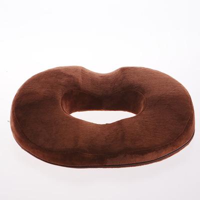 China Factory Wholesale High Quality Anti-Static Cushion Chair Seat Memory Foam Circle Hemorrhoid Cushion for sale