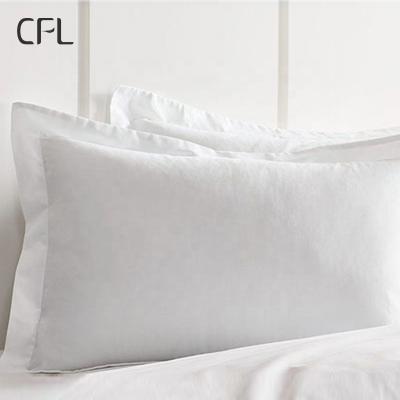 China Wholesale Personalized Washable Non-Toxic Cotton Jacquard White Oxford Pillow Case 100% Hospital for sale