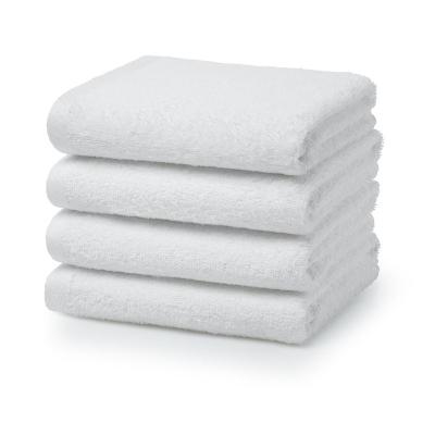 China QUICK DRY Promotional Style Beach Towel White 100% Cotton Gym Towels Plain Towels for sale