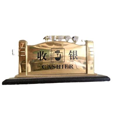 China Low MOQ Acrylic Survey CFL Business Desktop Card Display Stand For For Hotel Spa Central Reception for sale