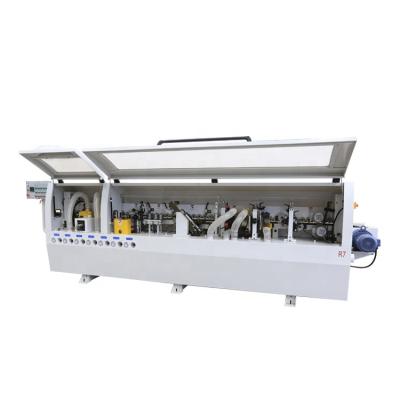 China Dark building material stores edging straight line woodworking panel furniture edgebender machine for sale