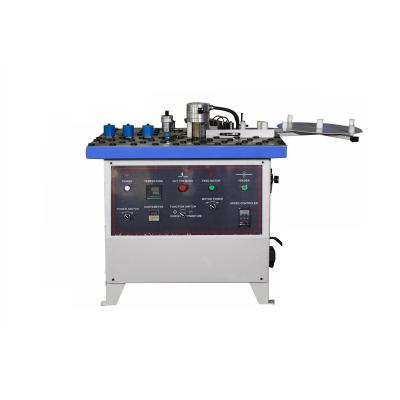 China Building Material Stores Manual Edge Edging Machine with 45 Degree and Curve Edge Edging for sale