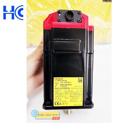 China new original industrial parts Fanuc servo motor A06B-2063B107 Fanuc servo motor A860-0365-T001 for sale