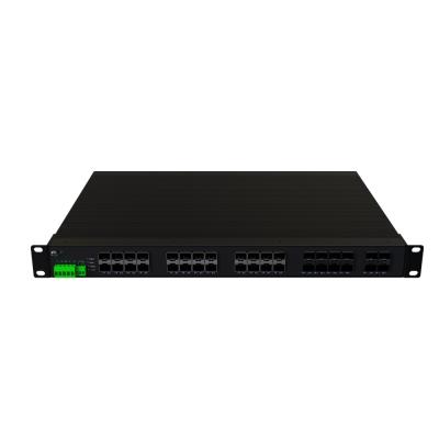 China LACP L3 Layer 36 Ports 1000M SFP 4 Ports 10G Port Redundant Industrial Ethernet Network Switch for sale