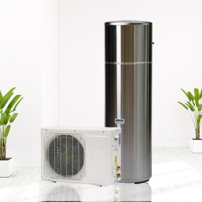 China Outdoor high quality heat pump 150L 200L 250L 300L air to water split heat pump for sale