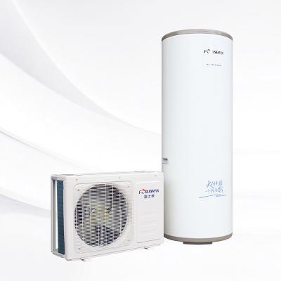 China Wholesales High Efficiency New Energy Outdoor Air To Water Split Heat Pump With Water Tank for sale