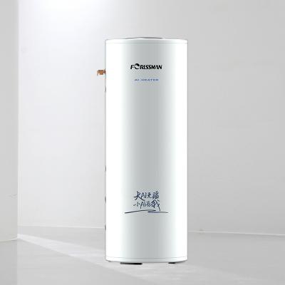 China Outdoor Domestic Air Source Hot Water Heat Pump Heater Enamel Water Tank for sale