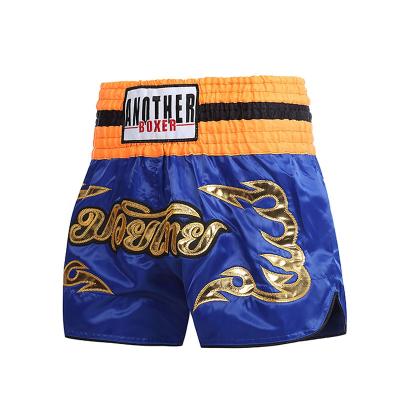 China Wholesale Good Quality 100% Polyester Comfortable Shorts Boxing Satin Cheap Price Custom Boxing Shorts For Women for sale