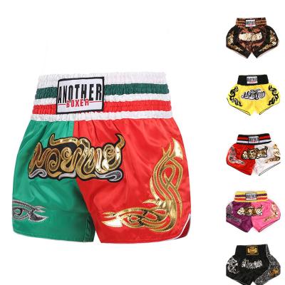 China Comfortable Factory Wholesale Single Stretch Muttahida Majlis-e-Amal Fighting Kick Womens Boxing Shorts Muay Thai Martial Arts Fight Boxing Shorts for sale