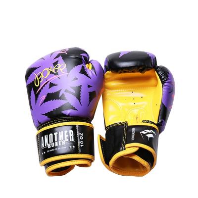 China Wholesale Dropshipping Supplie Muay Boxing Gloves OEM Universal Thai Leather Pink Boxing Gloves 8Oz Boxing Gloves for sale