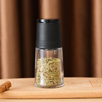 China Sustainable Pepper Shaker Spice Grinder Home Kitchen Chef Gift Portable Salt Mill Set for sale