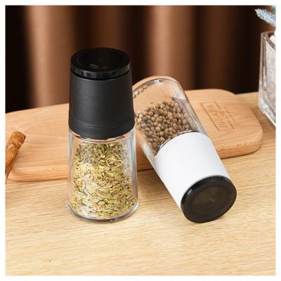 China Viable Premium Portable Small Shakers Condiment Serving Salt Pepper Spice and Pepper Grinder Set for sale