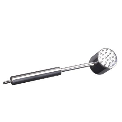 China Viable Stainless Steel Beef Hammer Steak Pounders Meat Tenderizer Hammer Union Meat Tenderizer Hammer for sale