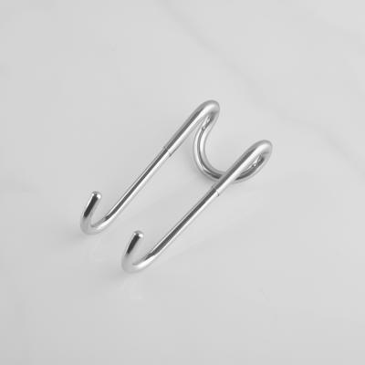 China Factory Free Sample Wholesale Stainless Steel Hook Viable For Bathroom Hanging Glass Door for sale