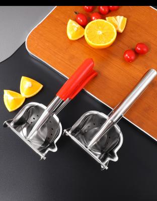 China Viable Wholesale Factory Fruit Squeezer Manual Lemon Squeezer Stainless Steel Lemon Squeezer for sale