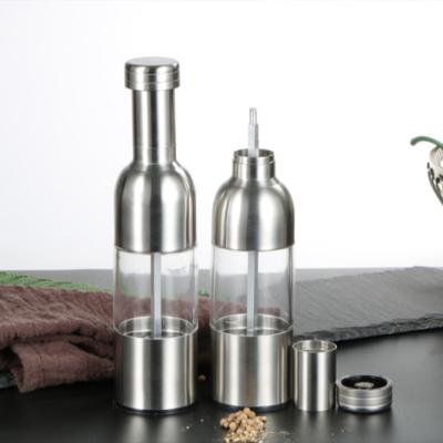 China Factory price viable manual stainless steel salt and pepper grinder for sale