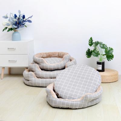 China 2021 Best Travel Dog Sceptile Plush Pet Breathable Cute Donut Stuffed Animal Bed Monster Pet Bed Cat Bed for sale