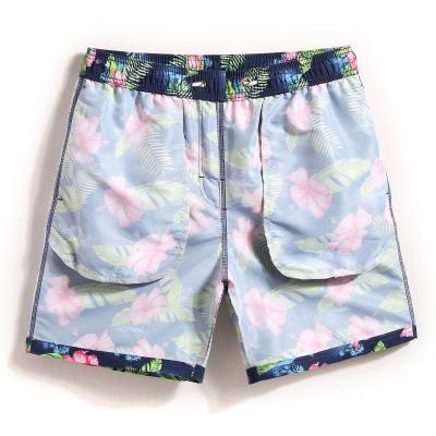 China New Custom Made Men's Beach Anti-UV Shorts High Quality Men's Summer Board Floral Print Shorts Wholesale for sale