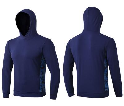 China Custom Men's Gym Workout Training Sports Pullover Anti-Shrink Dry Fit Sports Hoodie for sale