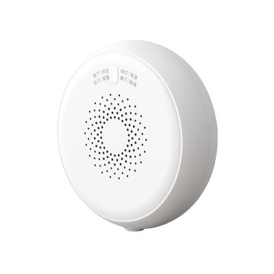 China OEM Tuya Smartlife ZigBee Gas Leak Sensor Security Residential Wireless Remote Home Monitoring Sound and Alarm ZigBee Gas Detector Light Zigbee Siren for sale