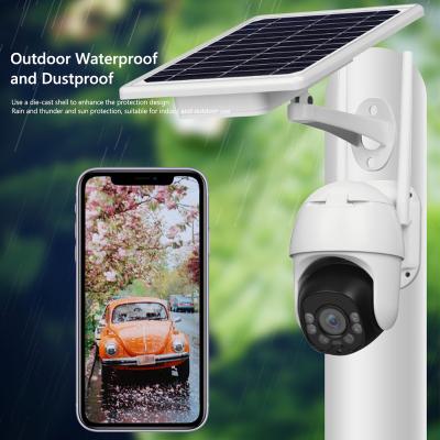 China 1080P WIFI Camera IP Camera Wireless Remote Control Outdoor Rechargeable Battery Powered Street Dome Camera Waterproof Surveillance for sale