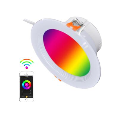 China Tuya Smartlife 7/10/12W Downlight WiFi RGB Modern Smart Downlight RGBCW Downlight for sale