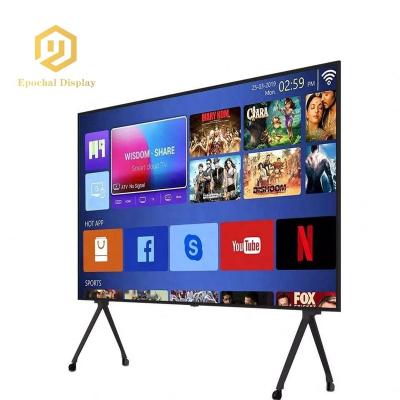 China Die-casting alumium P1.25mm kinglight all in one full color led tv 2400mmx1350mm 108 inch tv 2k resolution moving led display new standing tv series for sale