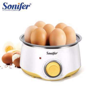 China Hot Selling Sonifer SF-1501 Household Mini Steamer Double Layer Egg Boiler Electric Stainless Steel Multifunctional Cooker Maker for sale