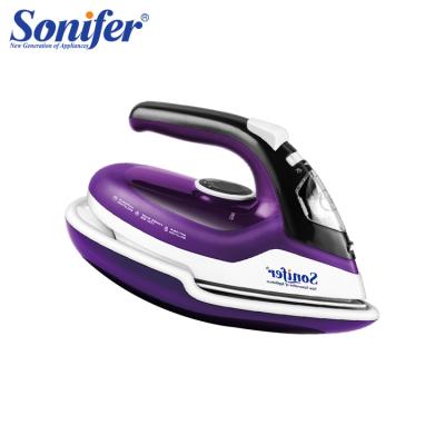 China Wholesale Durable China Most Popular Cordless Electric Sonifer Steam Press Iron with Ceramic Checkers SF-9047 for sale