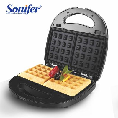 China Sonifer Multi Functional Easily Cleaned Detachable Plate Breakfast Sandwich Maker 3 In 1 Plate Can Be Choose SF-6050 for sale