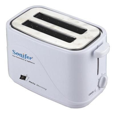 China RV Sonifer 2020 Hot Sale 2 Slice Fresh Touch Toaster Electric Smart Bread Toaster For Home Use SF-6005 for sale