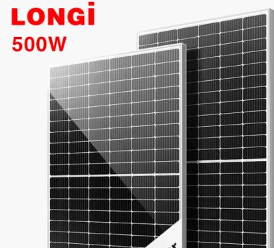 China Goosolar home system longi array solar panels Moregoplus home use solar bifacial mono solar panel 535W 540W 545W 550W pemanas ventilate solar panel for sale