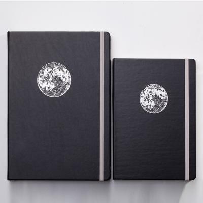 China Custom Printing Large Dot Grid Thick 68g Tomoe River Paper Journal Notebook Black PU Leather Cover Hardcover Book KIAACE for sale