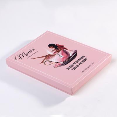 China Custom Printing Hardcover Women's Pink Gratitude Planner Journal Gift Box Undated Daily Spiral Notebook Maker Hardcover Spiral Notebook Set for sale