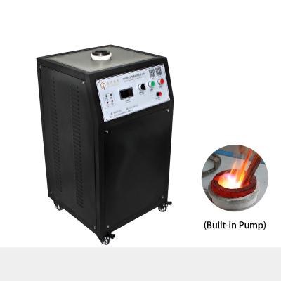 China Melting Machinery Repair Shops 5kg 6kg 8kg 10kg Medium Frequency Induction Machine Cabinet Type Furnace Can Melt Gold, Silver, Copper, Aluminum for sale