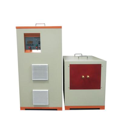 China Machinery repairs workshop 110kW medium frequency induction heating equipment for melting, forging, welding, quenching portable electric furnace for sale