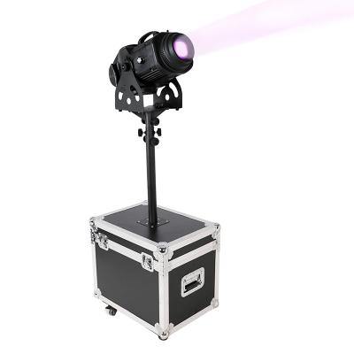 China Warehouse Nightclubs Dmx RGB Dance Floor Weight Led For Disco Bulb Stage Follow Spot Light 300w Follow Spot Light For Wedding And Stage for sale