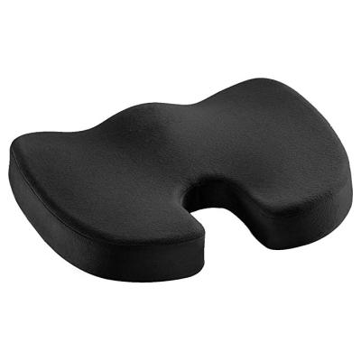 China Memory Factory Sale U Shape Ergonomic Design Black Memory Foam Car Seat Cushion for sale