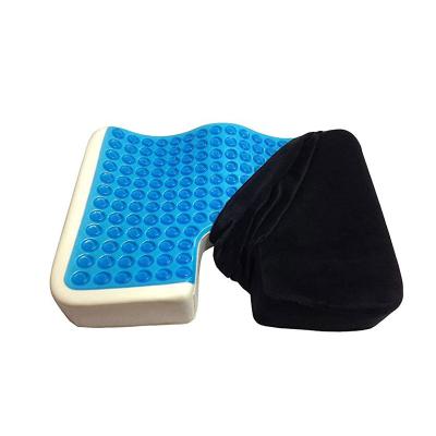 China Memory Wholesale Easy To Clean High Quality Memory Foam Gel Sitting Posture Seat Pad for sale