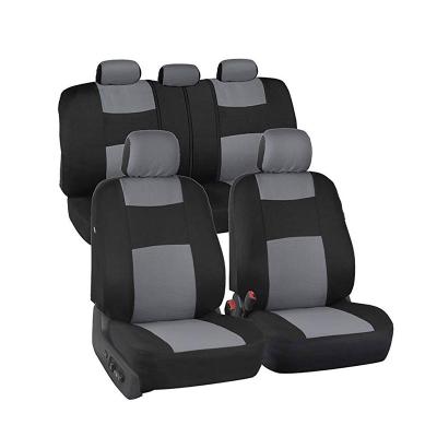 China Sports High Quality Comfortable Polyester Universal Car Seat Covers Full Set Luxury for sale