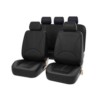 China Business/Luxury Luxury High Quality Pvc Leather Car Seat Cover Full Set Leather Seat Cover For Car Pvc for sale