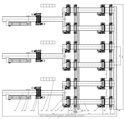 China TBR & ACP without bead yarn waste tire crushing plant tire machine waste tire crushing plant for rubber granules for sale