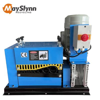 China Cable Recycle Industry MAYSLYNN Automatic Scrap Cable Wire Stripper Machine Waste Copper Wire Stripping Machine for sale