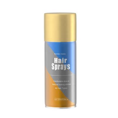 China 100ML Sulfate Free Hair Holding Spray Private Label Hairspray Anti Frizz Women To Freeze Hairspray For Styling Men for sale