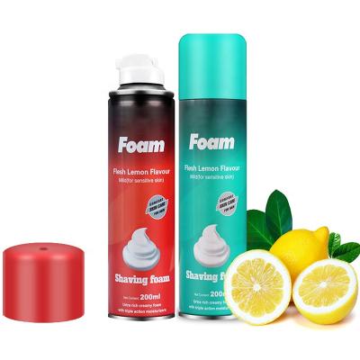 China 200ml Beard Shave With Foam Shaving Gel Shaving Foam Shaving Foam For Sensitive Skin Face Facial Hair To Remove for sale