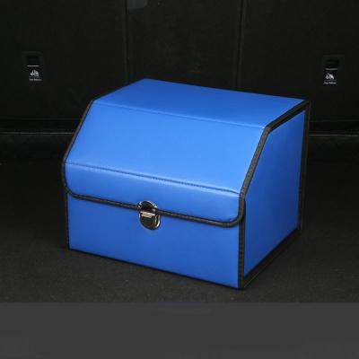 China 2021 Hottest Product Multifunctional Car Interior Leather Storage Box for sale