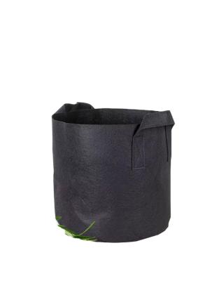 China Breathable Premium Quality Seedling Bag Black Felt Poly Plant Nursery Bag for sale