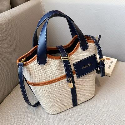 China All Seasons Basket Crossbody Bag Leather Luxury Handbags For Women's Shoulder Tote for sale